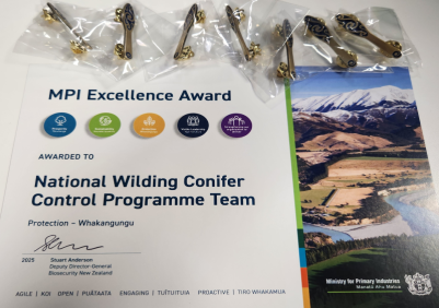 Photo of MPI Excellence Award 2024-25