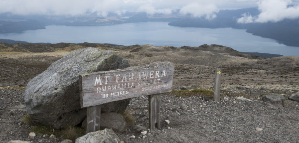 Mt Tarawera summit